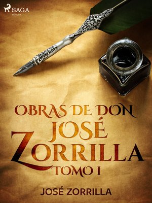 cover image of Obras de don José Zorrilla Tomo I